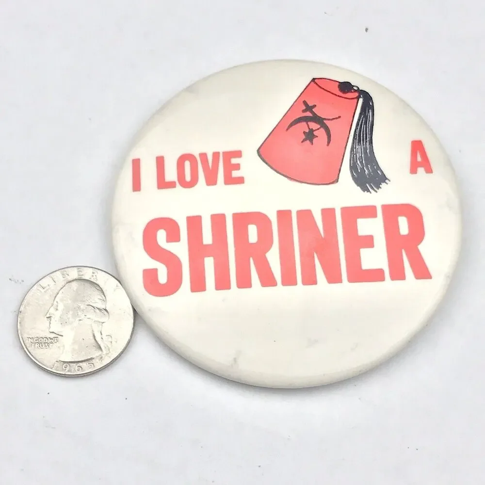 Shriners Pinback 